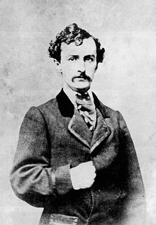 John Wilkes Booth, in a Masonic pose