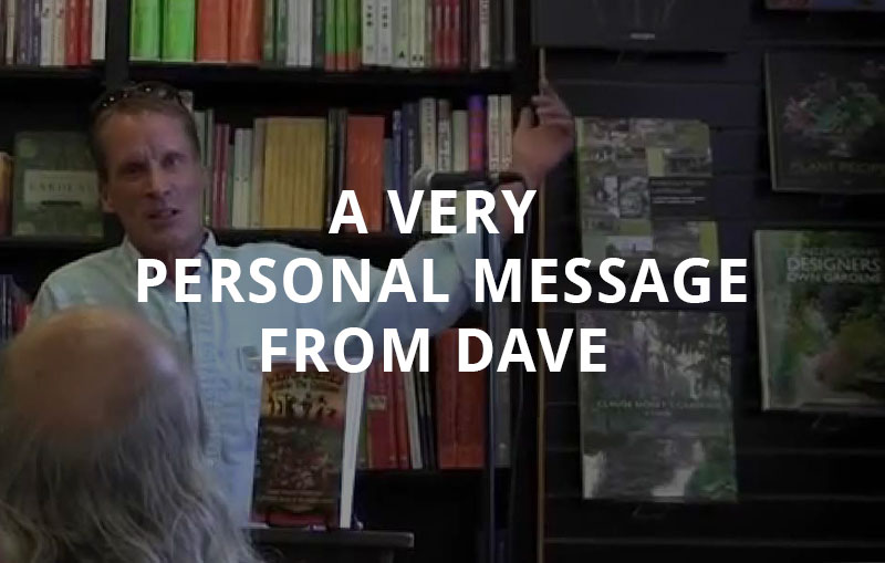 A Message from Dave